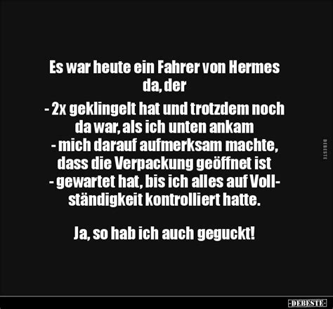hermes hat nicht geklingelt